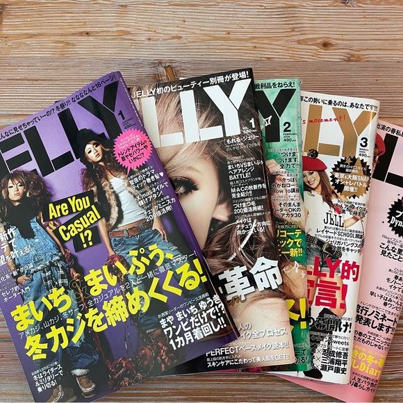 Jelly Magazine 2009 Jan-Dec Japanese Fashion Harajuku Gyaru Gal Shibuya Kawaii - Picture 2 of 13